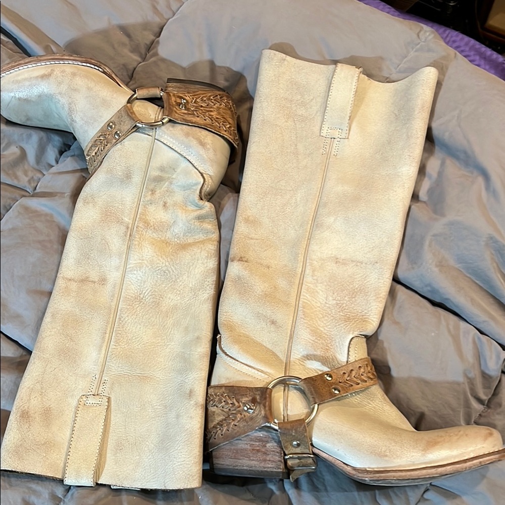 Freebird by Steven OG TIMBER size 8 distressed ice